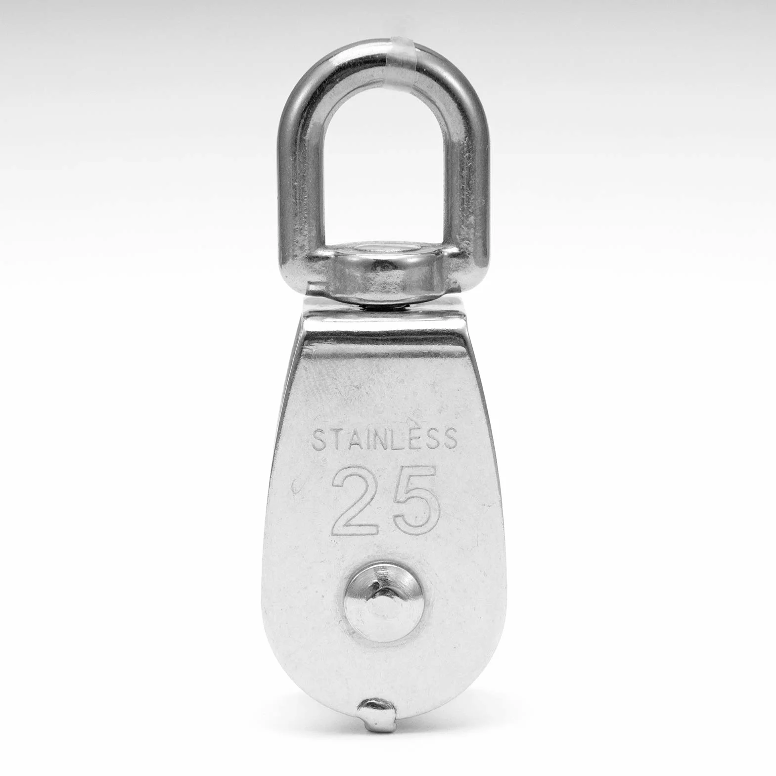 Krążek ze stali nierdzewnej M25 304, blok koła pasowego, 150 kg, 2 szt