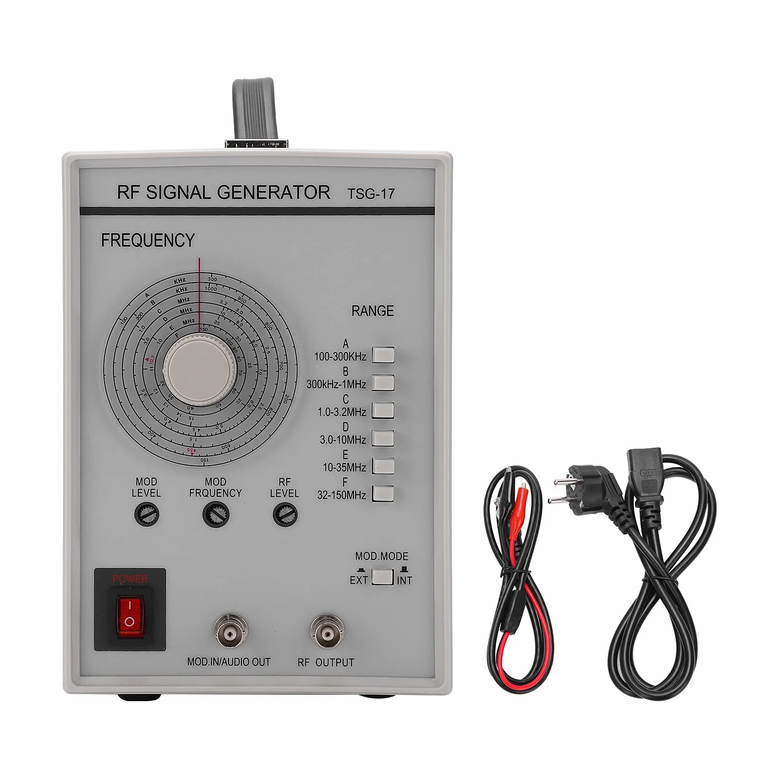 TSG-17 Generator Sygnału Wysokiej Częstotliwości 100KHz-150MHz Generator Funkcji Przebiegu Arbitralnego Miernik Częstotliwości