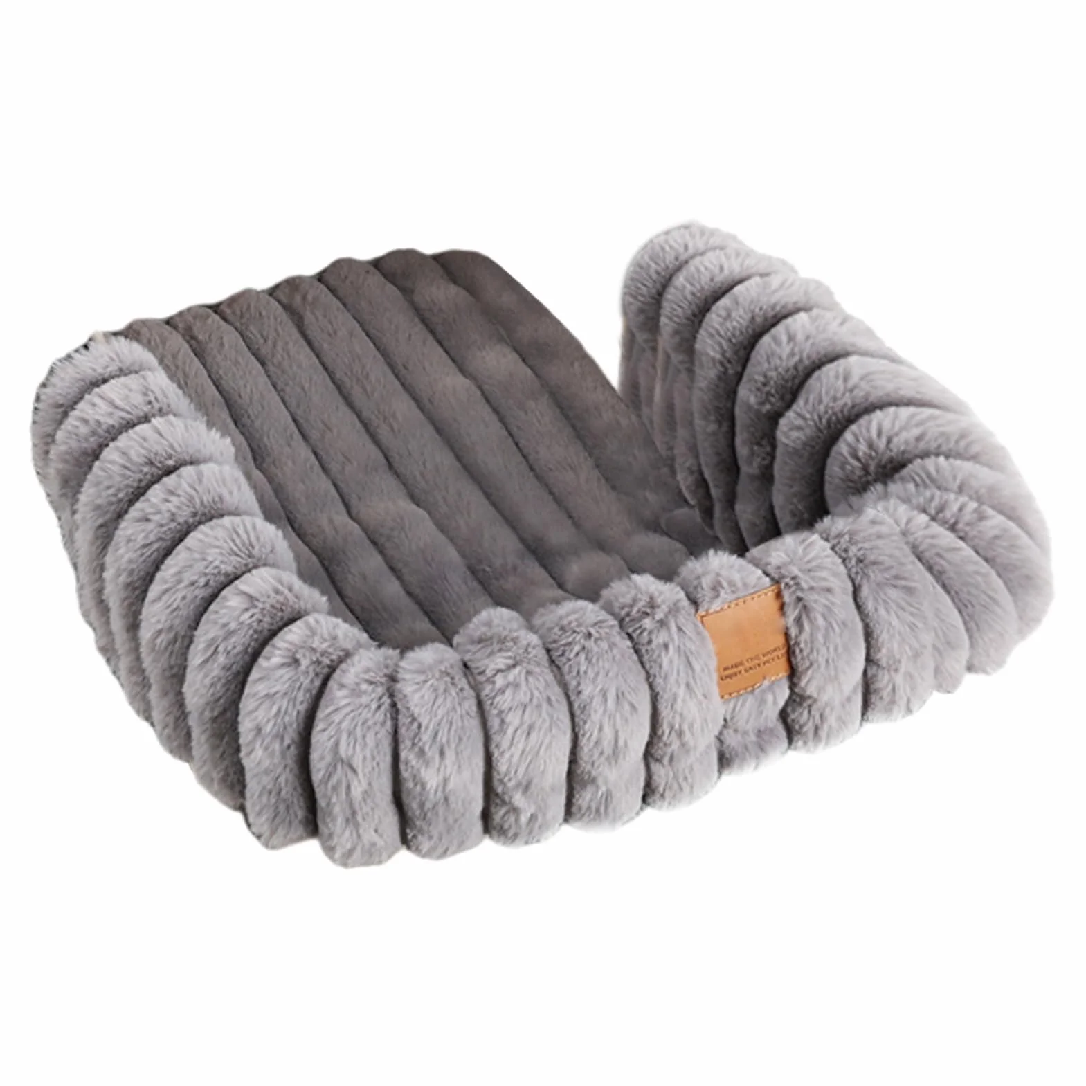 Paw Ease Ride Mat – miękka wkładka dla zwierząt domowych zapewnia komfort wózka dziecięcego, pikowana poduszka z bezpiecznym zamknięciem magnetycznym, oddychające właściwości materiału na przygody w