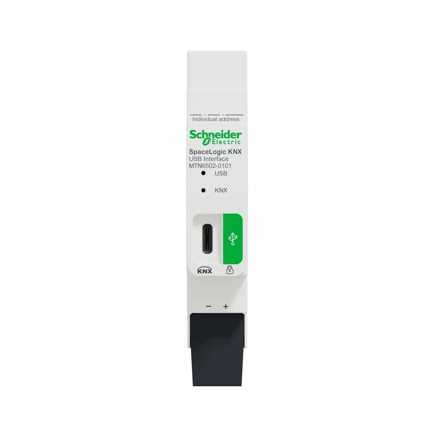Schneider Electric - SpaceLogic KNX - Port USB Secure - Szyna Din - MTN6502-0101