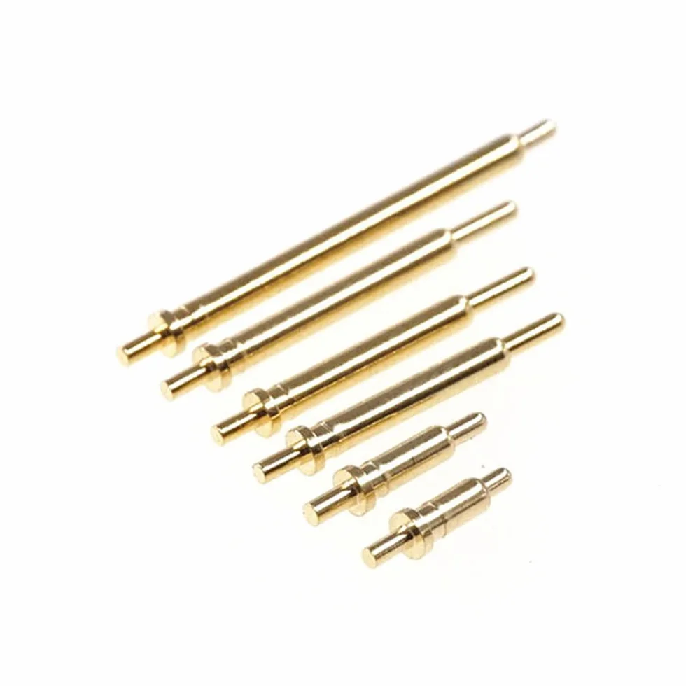 10PCS Spring Loaded Pogo Pin Connector Przez Otwory PCB Single 1A,Height 8.5 mm