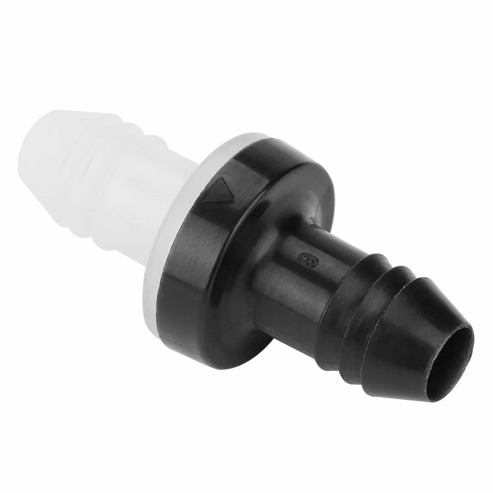 Zawór zwrotny membranowy 3/8" 10 mm PP silikon do żrących chemikaliów