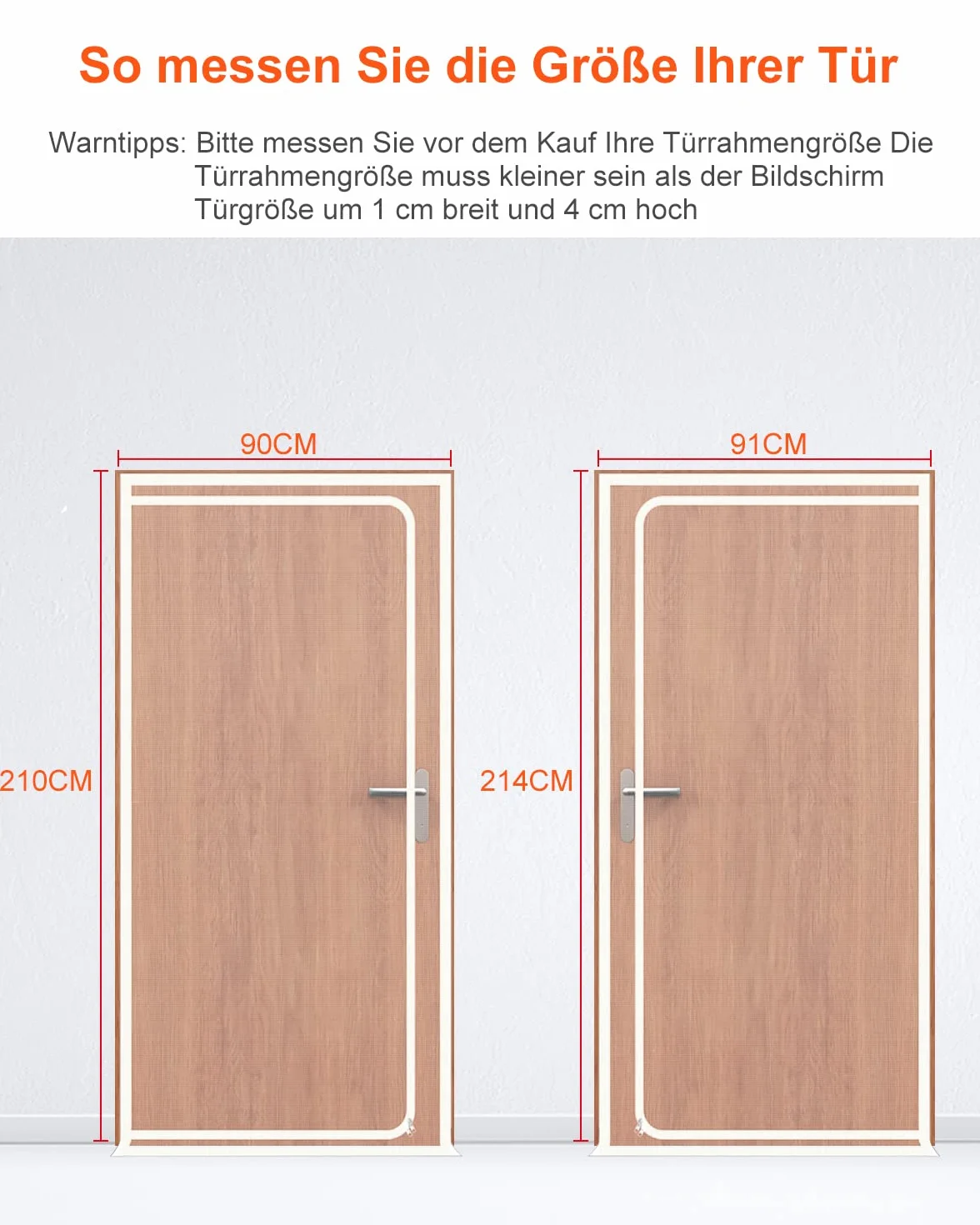 SHRRL Kratka Ochronna dla Kota na Drzwi Balkonowe - Pogrubiona, do Salonu, Sypialni, Kuchni, Tarasu - Z Zamkiem Błyskawicznym (90 x 210 cm)
