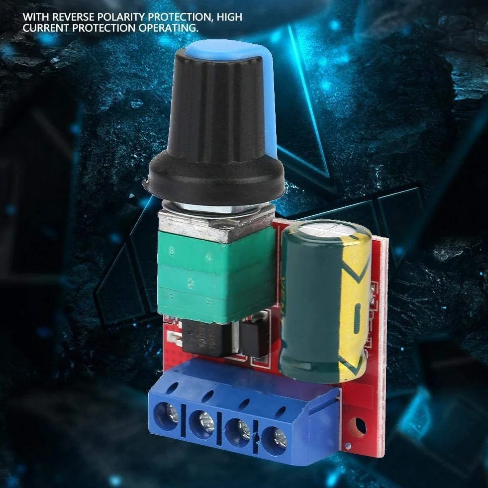 Regulowany regulator napięcia Przełącznik sterownika silnika 5 V-28 V 5A PWM DC Regulator prędkości silnika DC Przełącznik kontrolera Regulator napięcia Ściemniacz LED