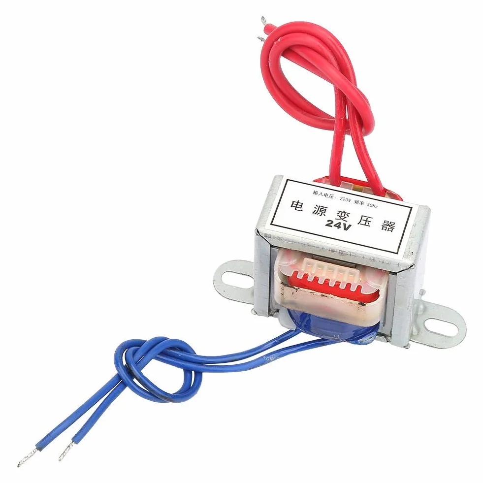 Transformator mocy AC 220V do AC 24 V 50 Hz 2W do pojazdów silnikowych, energii elektrycznej (24 V)