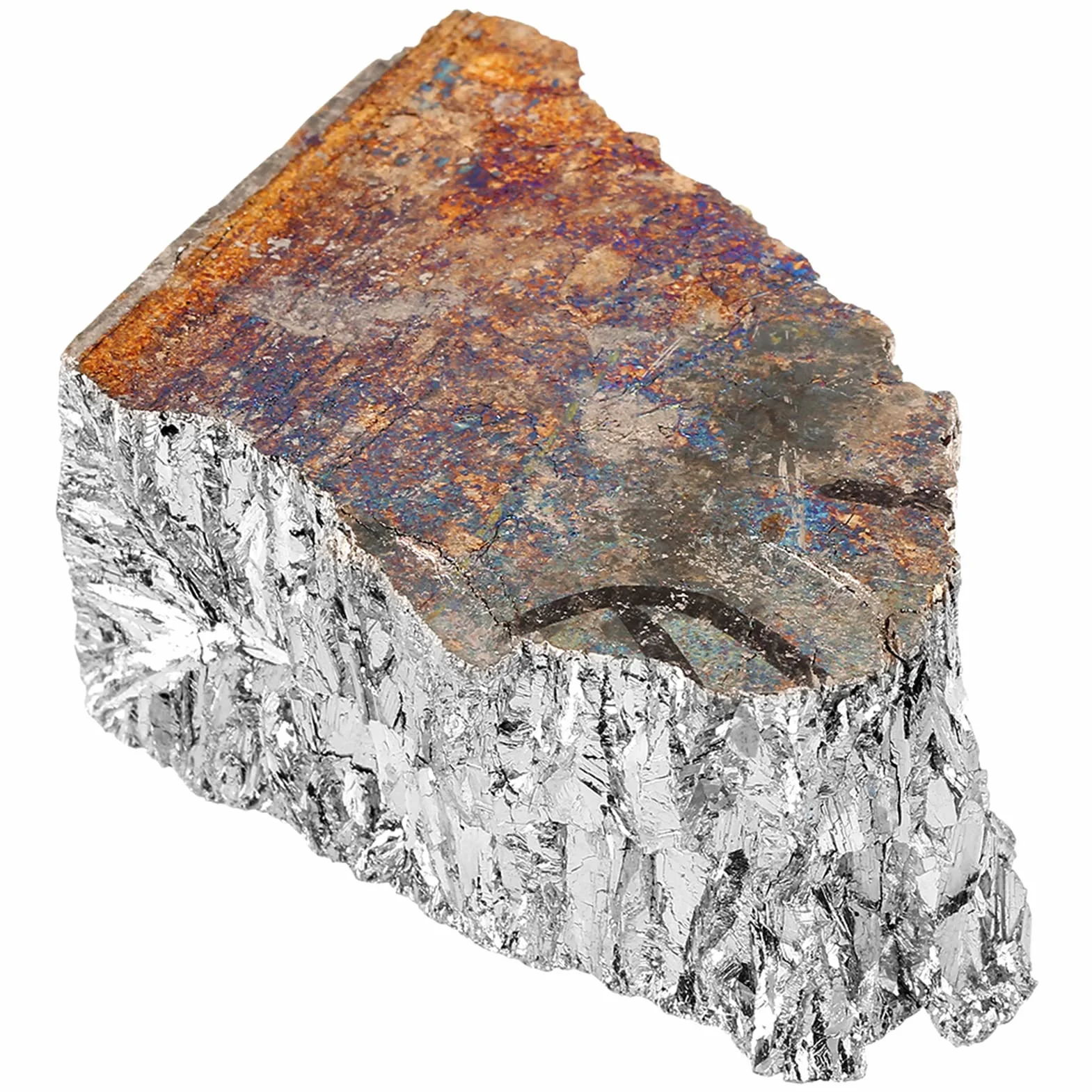 Kawałek Wlewka Metalu Bizmutowego 1000g 99,99% Czystego Kryształu Geody, Stosowany w Produkcji Stopów Bizmutu, Półprzewodnikach i Wzroście Nadprzewodników