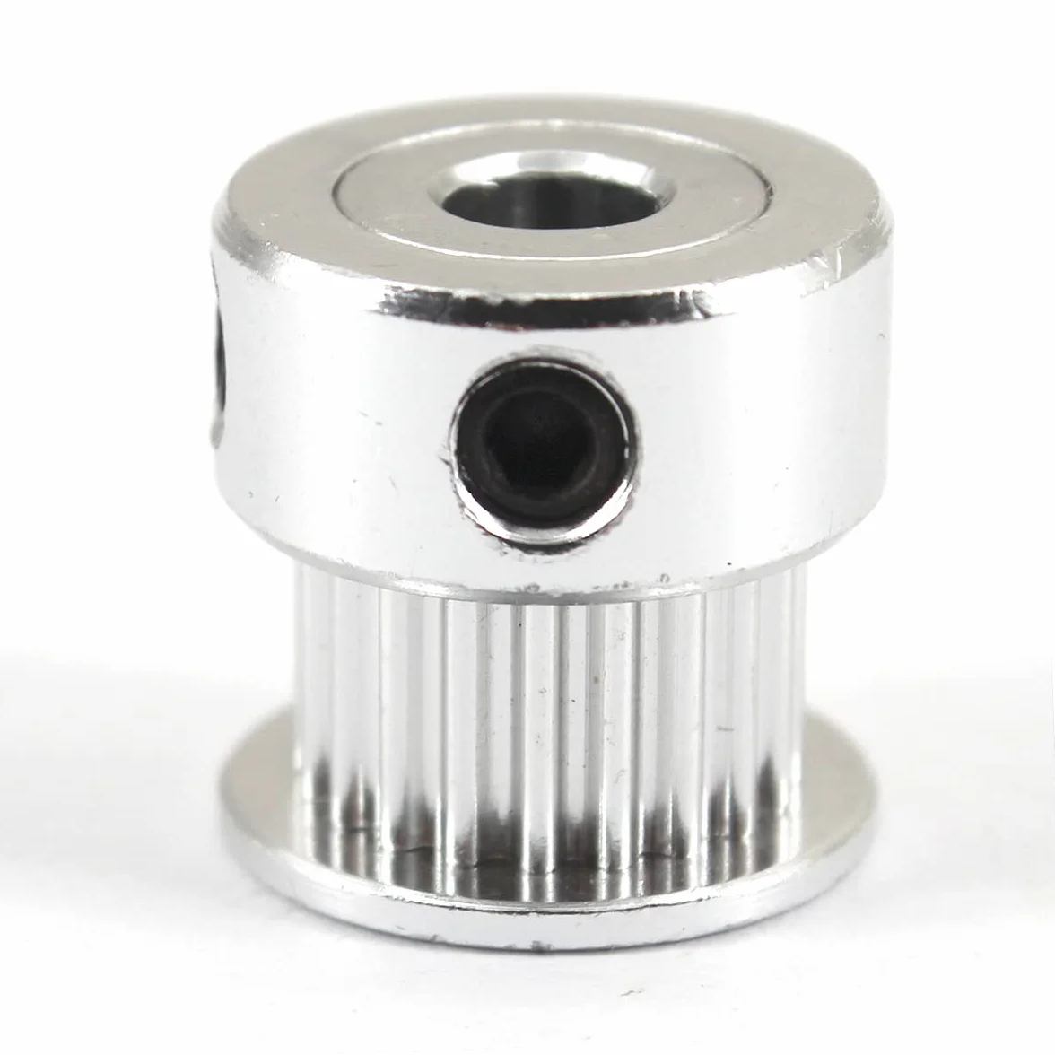 Aluminiowy zestaw pasków rozrządu GT2 20 zębów 4 mm otwór synchroniczne koło rozrządu i klucz M3 do drukarki 3D, 6 sztuk
