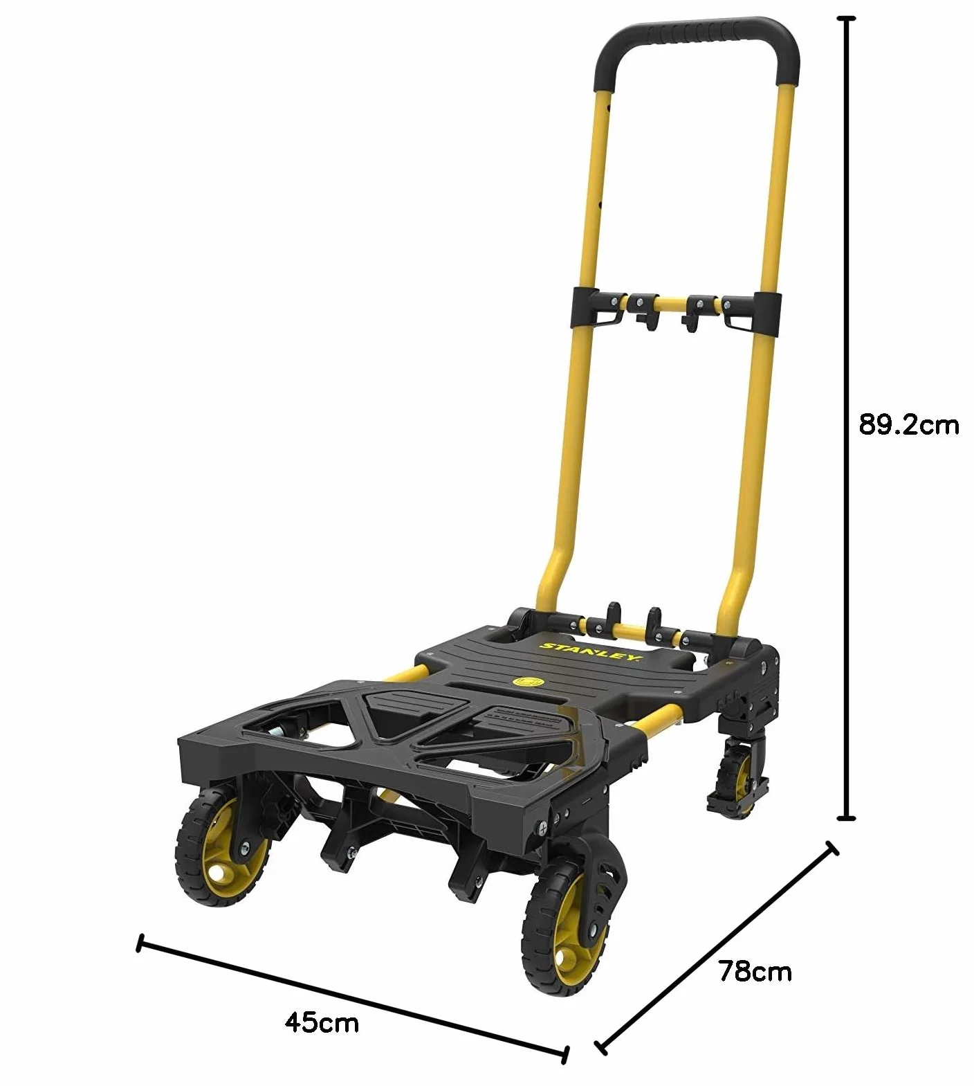 Stanley FT585 Wózek Ręczny 3 w 1 Czarny Żółty