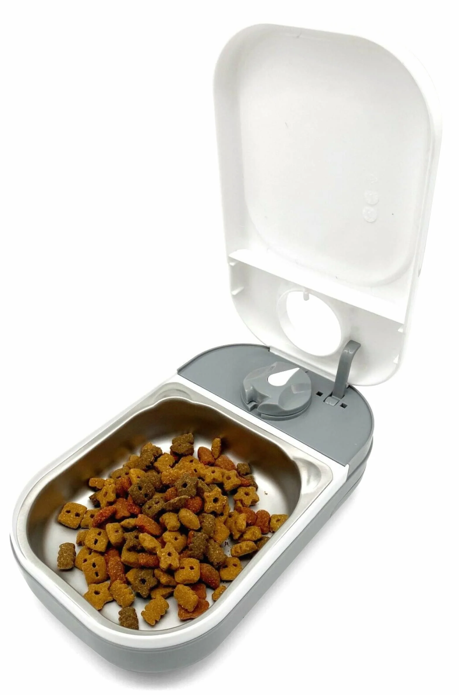 Closer Pets C100 automatyczny karmnik dla zwierząt domowych dla kotów i małych psów z wkładką ze stali nierdzewnej