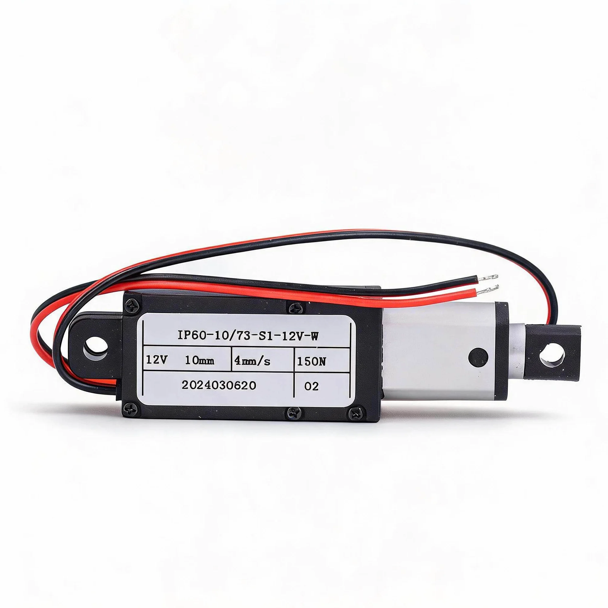 Elektryczny mikro-liniowy siłownik 12 V, 150 N 10 mm 4 mm/s Mini Linear Actuator with Multiple Protection, End Limit Switch for Medical/Industrial/Agricultural Machine