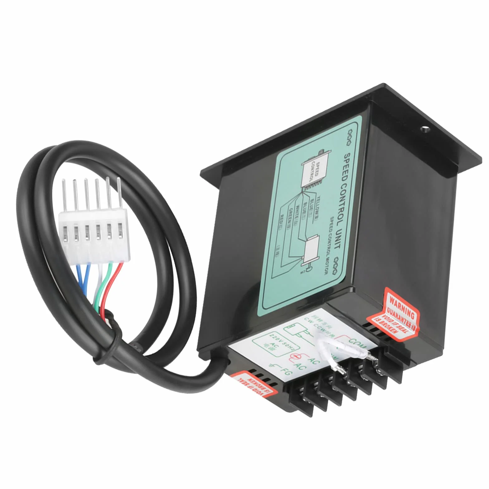 Regulator prędkości silnika 400W AC 220V Elektryczny regulator prędkości Pinpoint Jednostka kontroli prędkości do pakowania, drukowania, elektroniki, linii produkcyjnej