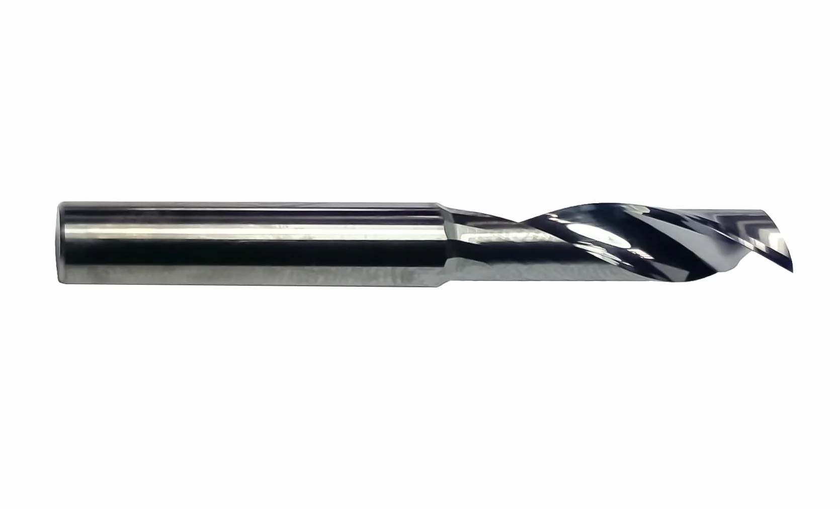 CNC QUALITÄT Frez trzpieniowy VHM Ø 1 mm – jednoostrzowy frez z twardego metalu – do obróbki aluminium i tworzywa sztucznego