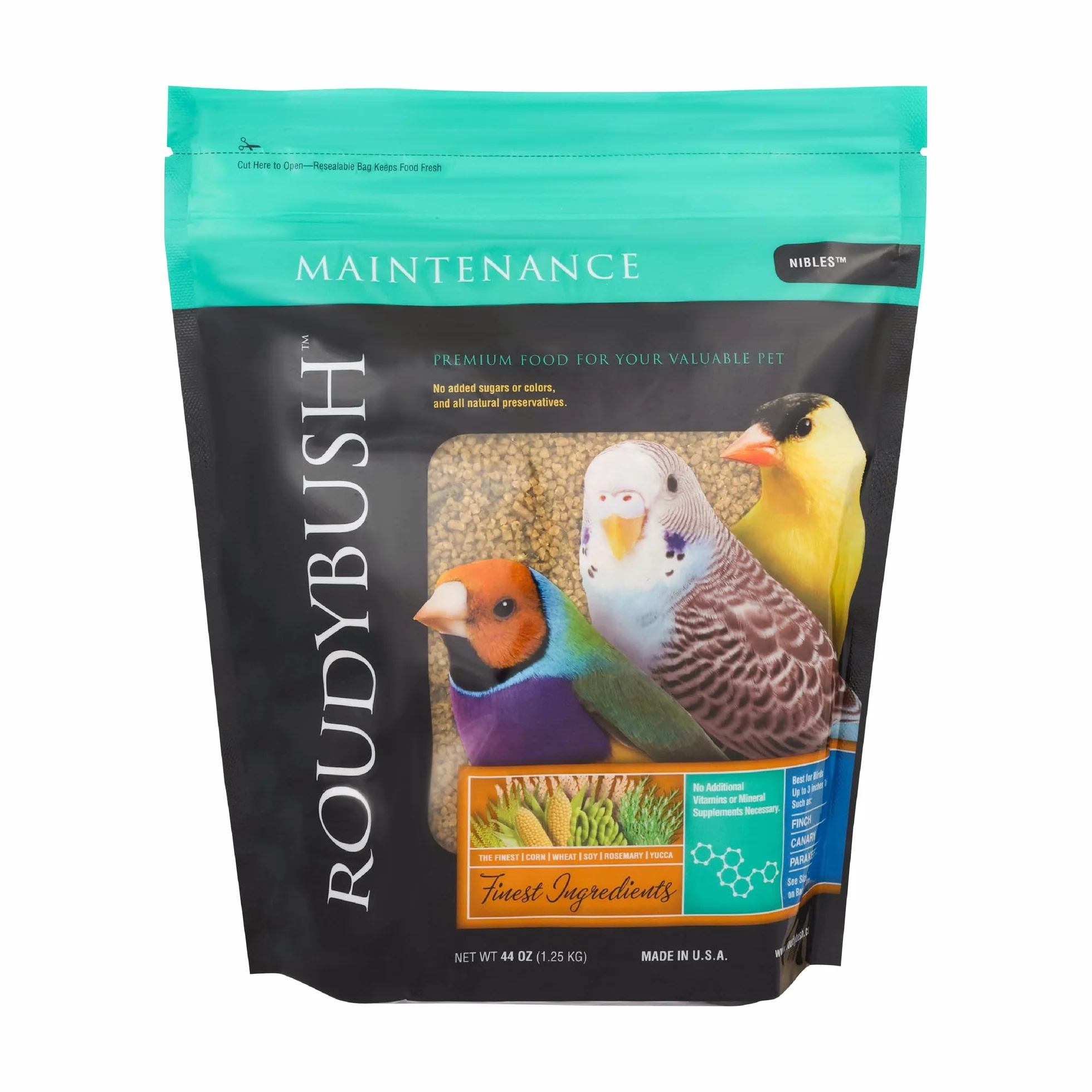 Roudybush Codzienna konserwacja Bird Food, Nibles, 44-unce by RoudyBush