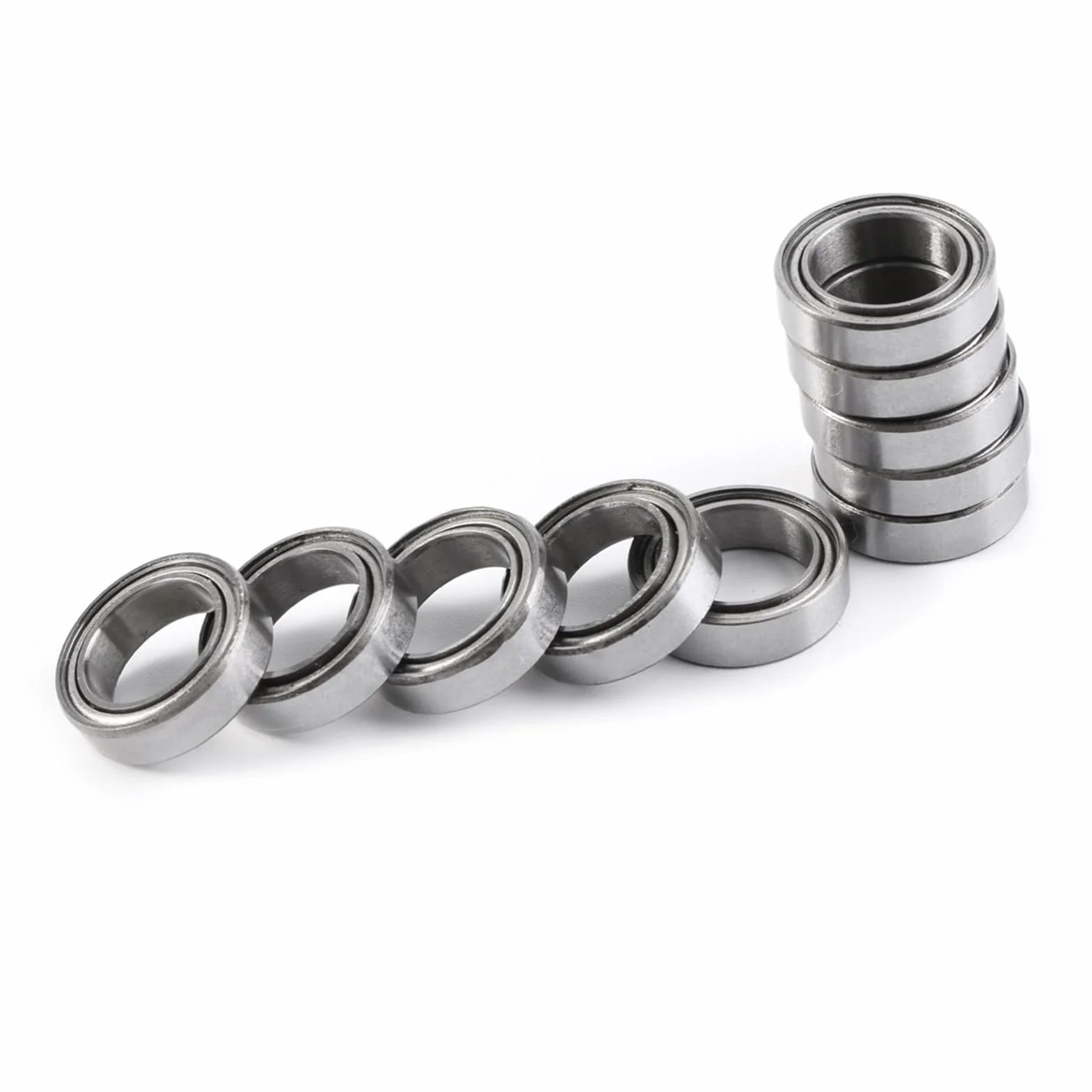 Łożysko Kulkowe 6700ZZ 10x15x4mm Metalowe Uszczelnione 10 Sztuk