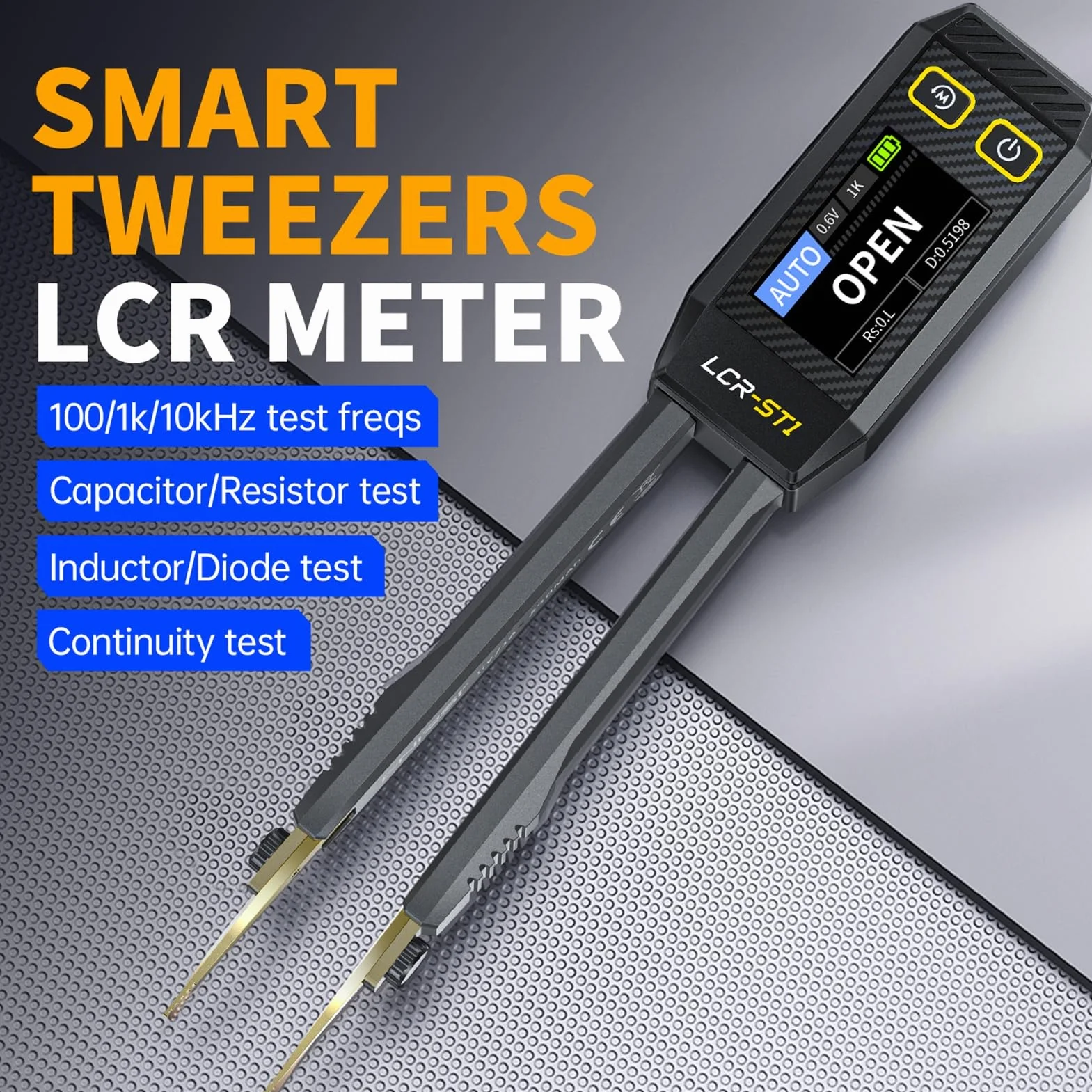 DEWIN LCR-ST1 Smart Tweezer Bridge Kit, cyfrowy tester komponentów
