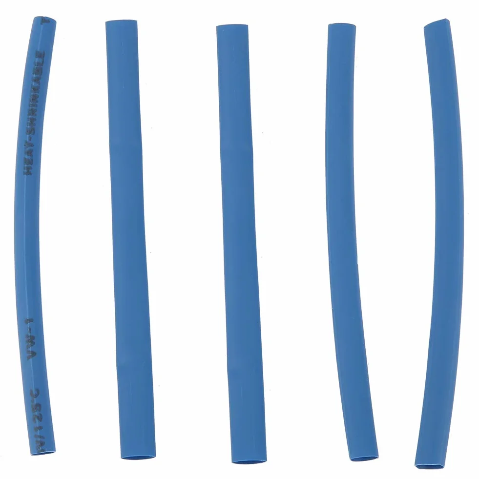 100 stücke Schrumpfschlauch Sortiment 5 Größen 5 Farbe 100mm Draht Kabel Isolierte Hülse Set