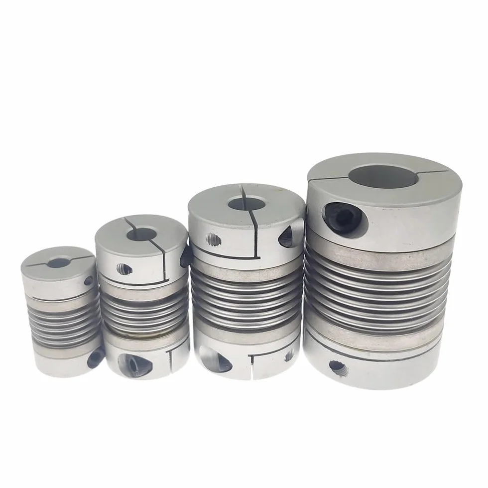 Aluminium Alloy Stepper Motor Coupling D32 L43 14x14mm Shaft Coupler