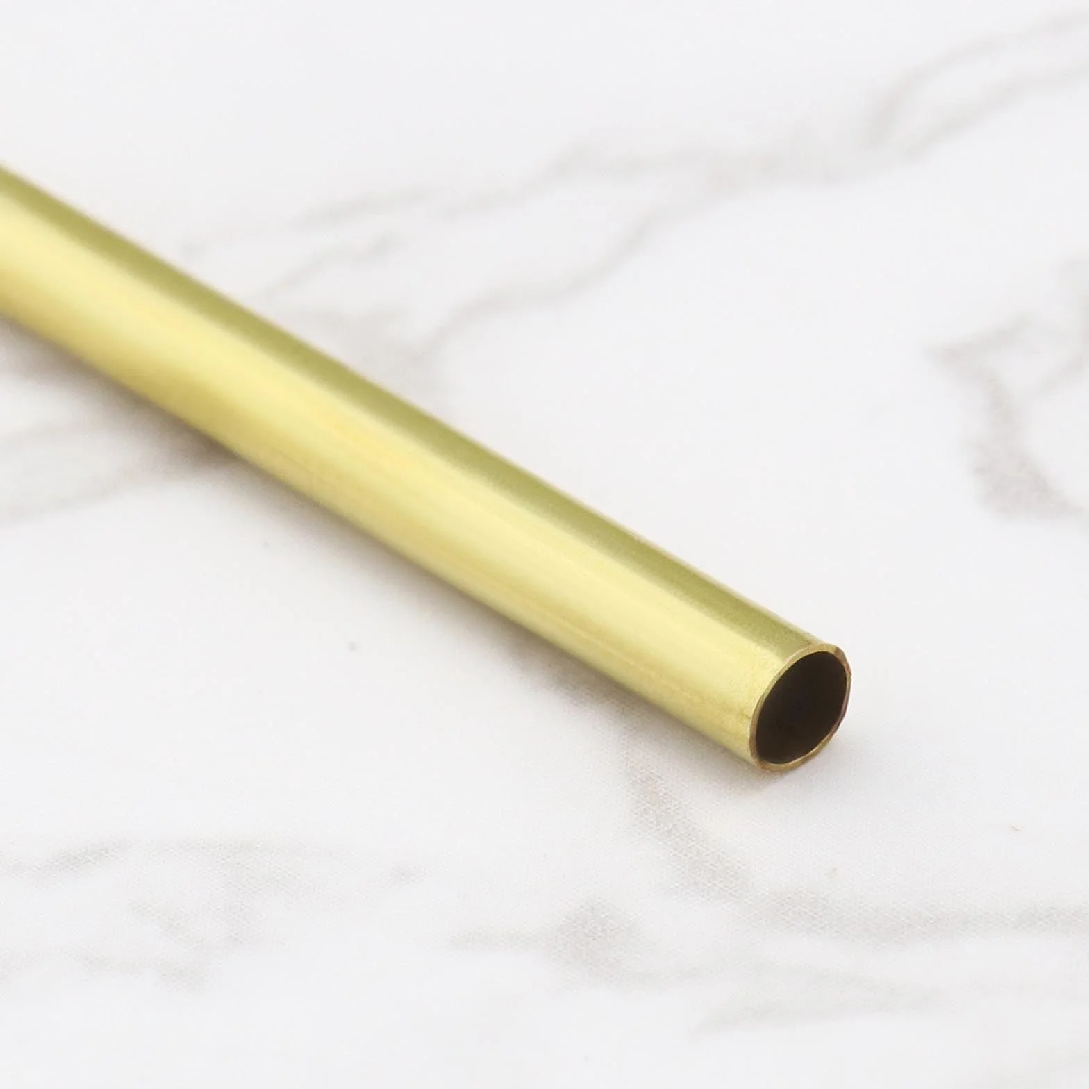 Mosiężne okrągłe rury bezszwowe 6 szt. 0,2-3,5 mm średnica zewnętrzna 300 mm długość do DIY