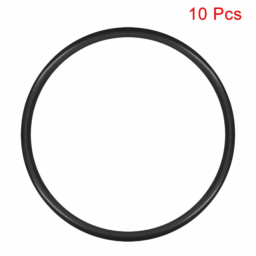 sourcing map 10 szt. o-ringów kauczuk nitrylowy 40 mm x 44 mm x 2 mm pierścienie uszczelniające guma uszczelniająca DE de de