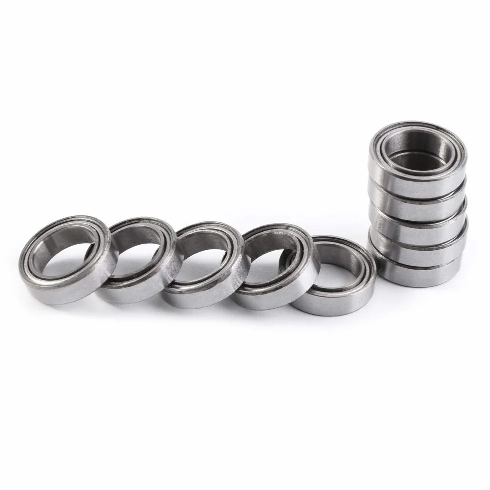Łożyska kulkowe, 10 sztuk 6700ZZ podwójnie ekranowane łożyska kulkowe o cienkiej ścianie, miniaturowe łożysko kulkowe 10 x 15 x 4 mm cienkościenne łożyska kulkowe