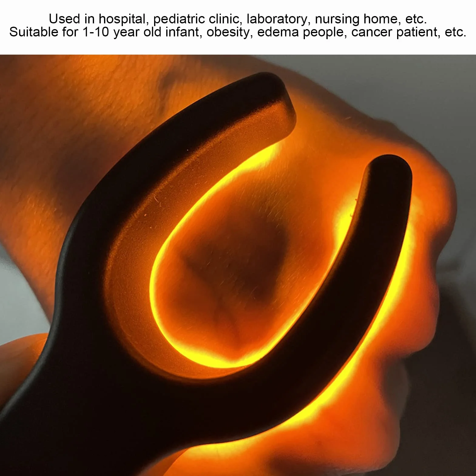 Detektor żył, Ręczny LED Vein Finder Viewer USB Akumulator Iluminator żył Lokalizator Przenośny Przyrząd do Wyświetlania Naczyń dla Opiekunów Starzy Ludzie Niemowlęta