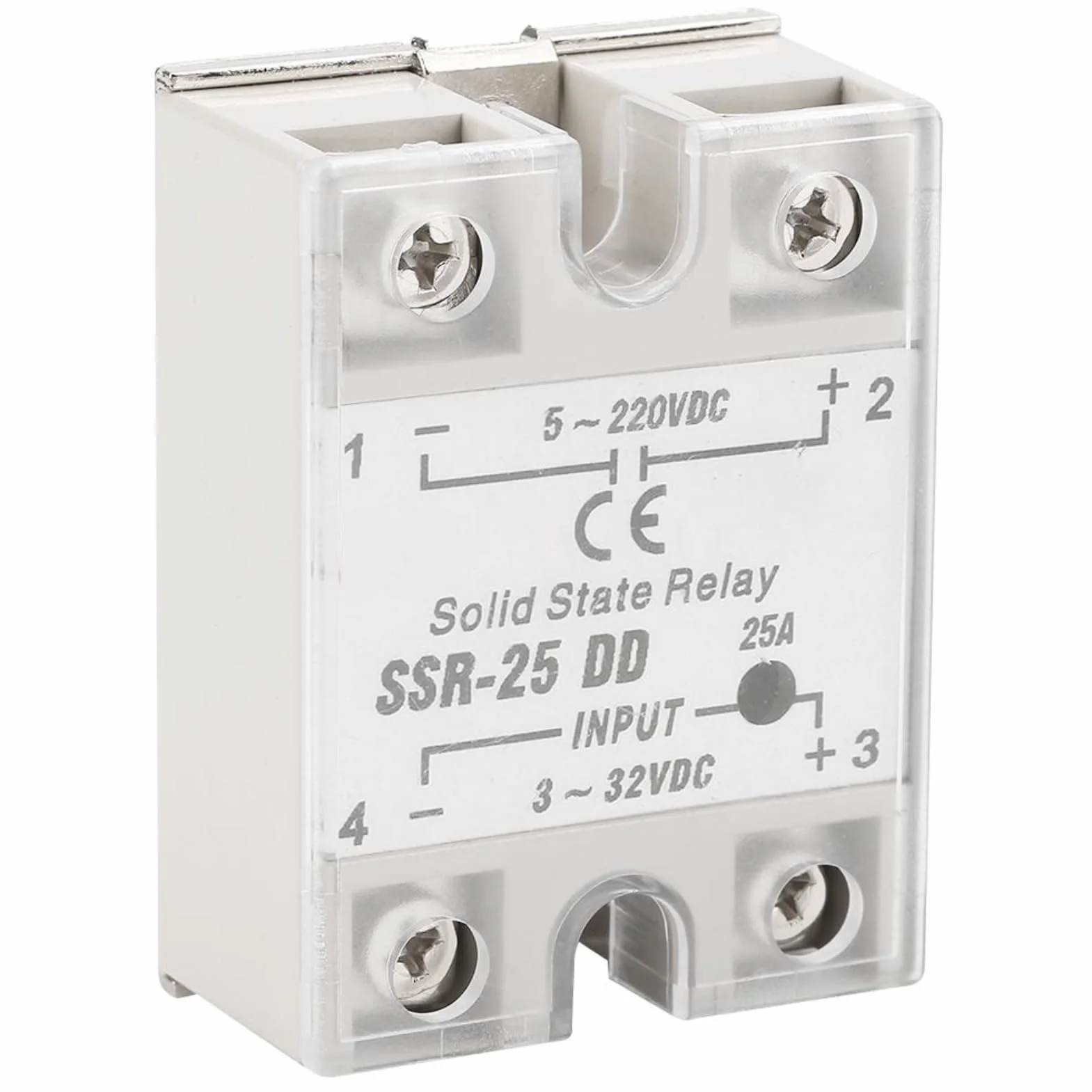 Jadeshay Przekaźnik półprzewodnikowy SSR-25 DD 25 A 5-220 VDC