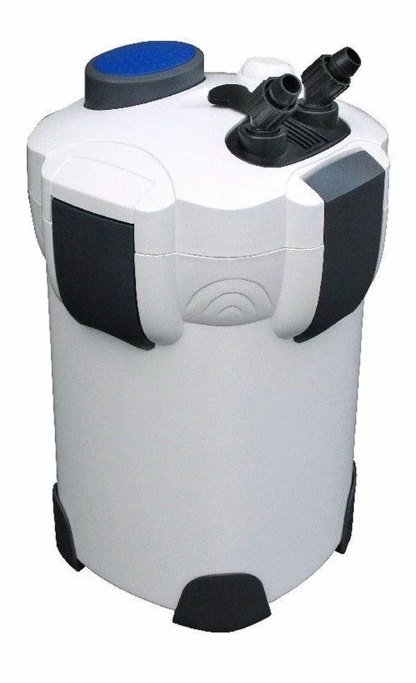 AquaOne Filtr zewnętrzny do akwarium HW-303A 1400 l/h I wysokiej jakości filtr do akwariów do 700 litrów I pompa z mediem filtrującym do basenów z wodą słodką i morską