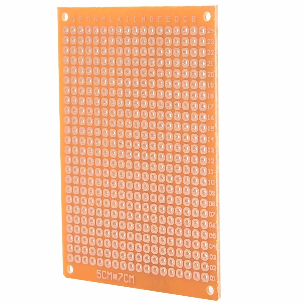 Płytka prototypowa PCB 5x7 cm bakelit jednostronna uniwersalna bez lutowania