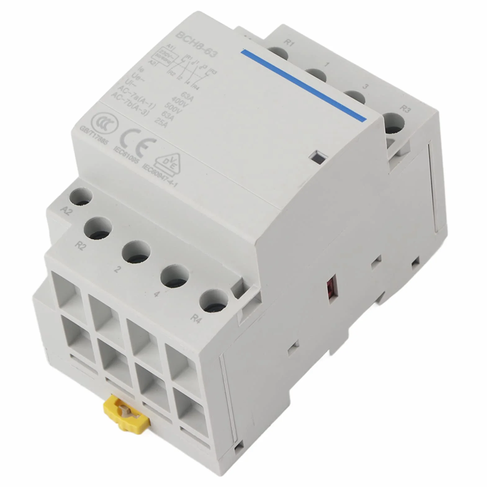 Stycznik 230 V AC 4P 2NO 2NC 63A 50Hz 60Hz 4-biegunowy stycznik prądu przemiennego