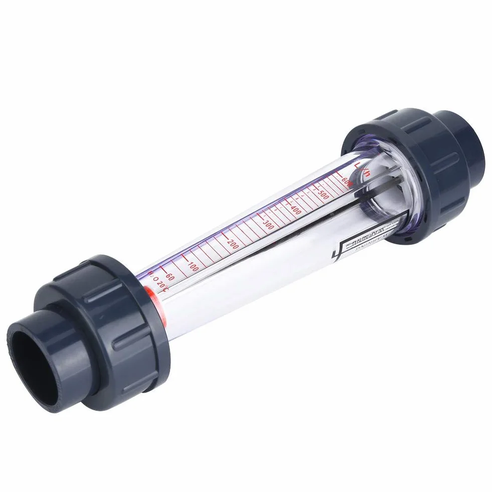 Przepływomierz cieczy, LZS-25 (D) Plastikowy miernik przepływu cieczy z tworzywa ABS Przepływomierze o wysokiej dokładności 60-600L / H, miernik przepływu wody
