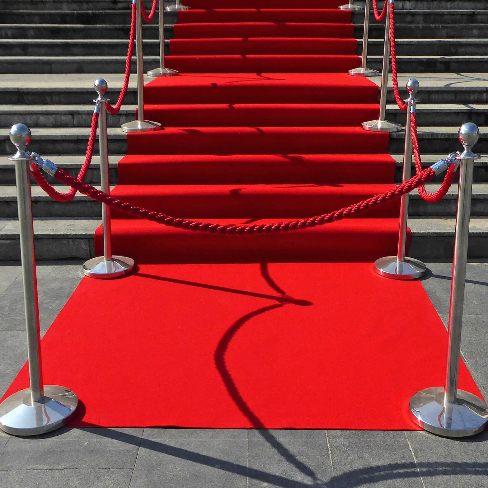 PATIKIL Stanchion Lina, 2 szt. 1,5 m/4,9 stóp, lina barierowa bezpieczeństwa barierowa do słupków stoiska kolejka dzielnik tłum kontrola hotelu, złoty brąz