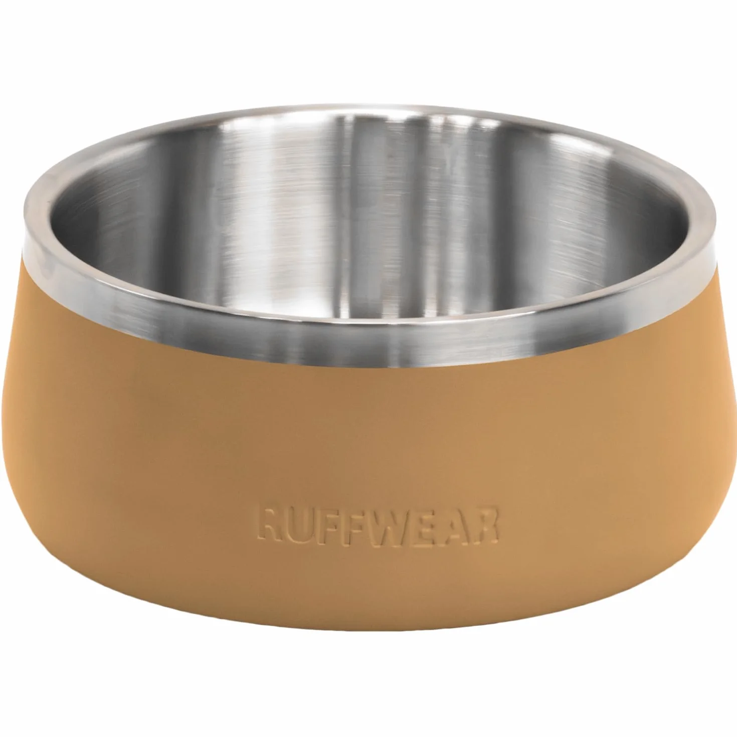 Ruffwear Basecamp Bowl, miska na psa ze stali nierdzewnej, lekka i przenośna do zabiegów dla psów, jedzenia i wody, nie ślizga się i nie rozlewa, pojemnik na kocioł, duża pojemność 1,6 l