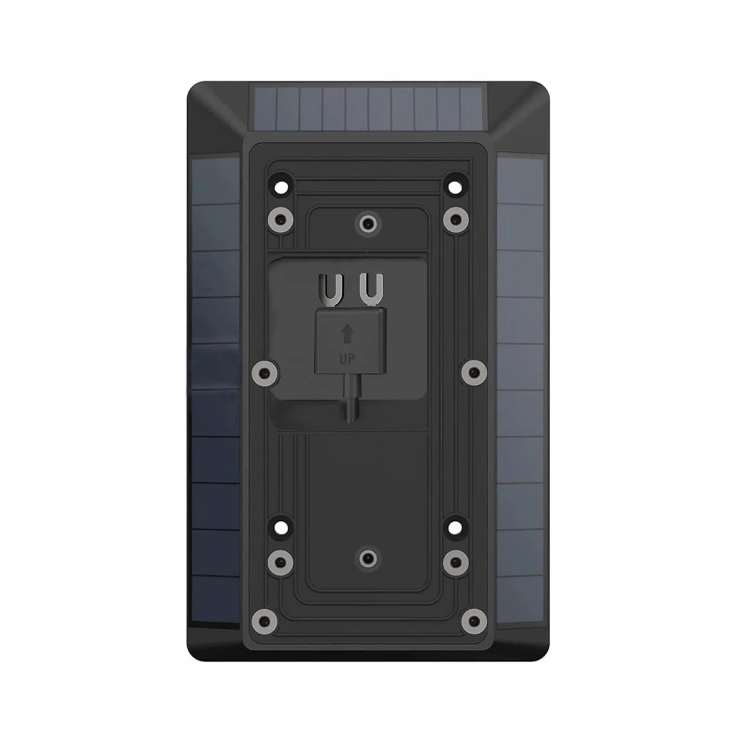 Ładowarka solarna kompatybilna z Ring Video Doorbell 3, Video Doorbell 3 Plus, Video Doorbell 4, Battery Doorbell Plus, Battery Doorbell Pro