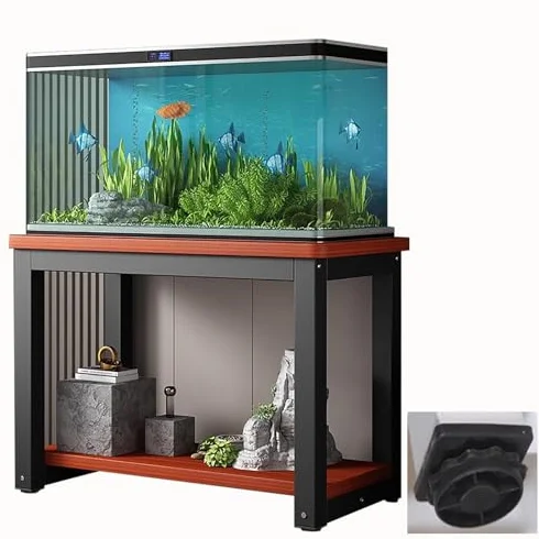 Wielopoziomowy antypoślizgowy stojak do terrarium z dużymi półkami do przechowywania - Wytrzymały stalowy stojak na terrarium i zbiorniki owadów, oszczędzające miejsce rozwiązanie narożne dla więdnów