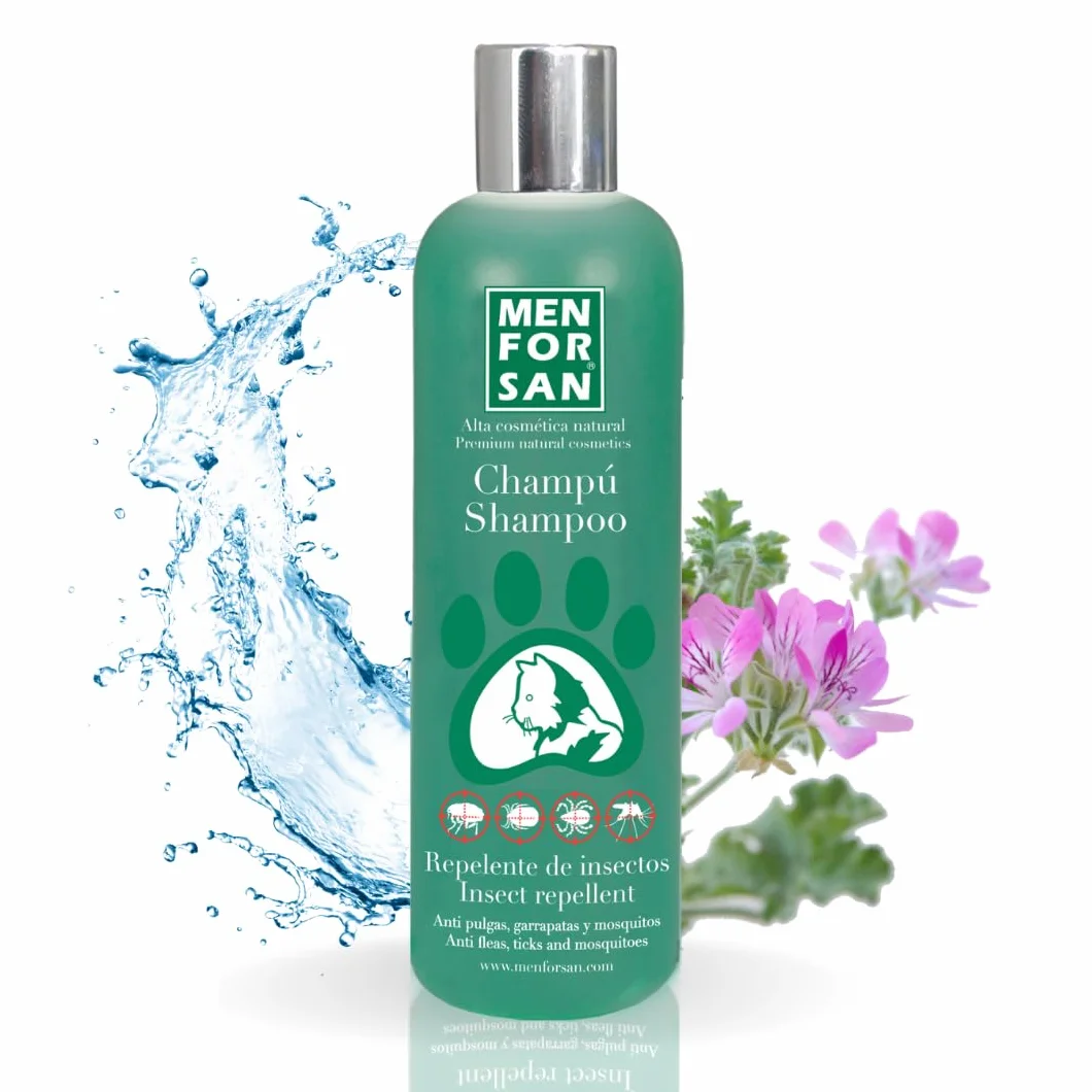 Menforsan | Szampon odstraszający owady i pchły z cytronellą dla kotów 300ml