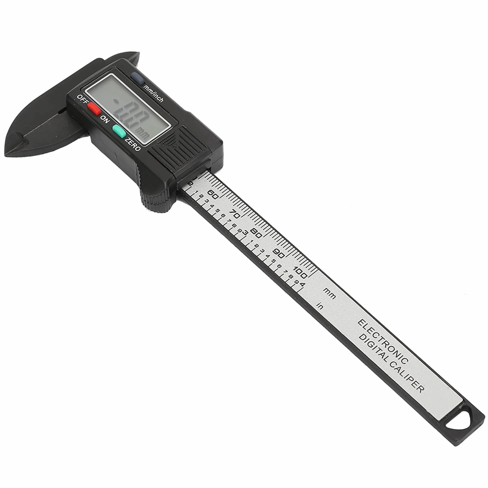 Suwmiarka cyfrowa 100 mm plastikowa z wyświetlaczem LCD