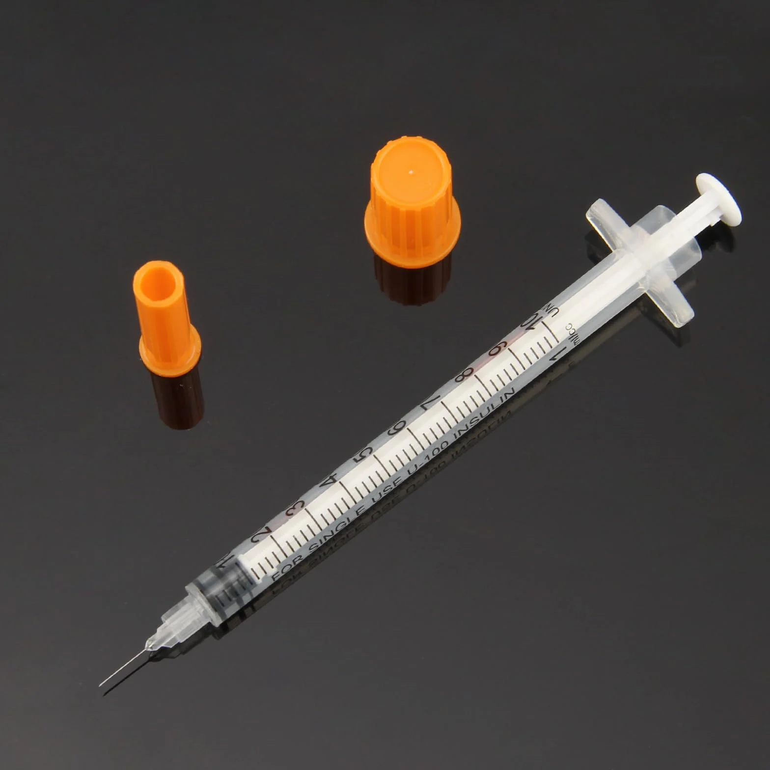 Strzykawka 1 ml 31 G x 8 mm do karmienia zwierząt i precyzyjnych zastosowań laboratoryjnych