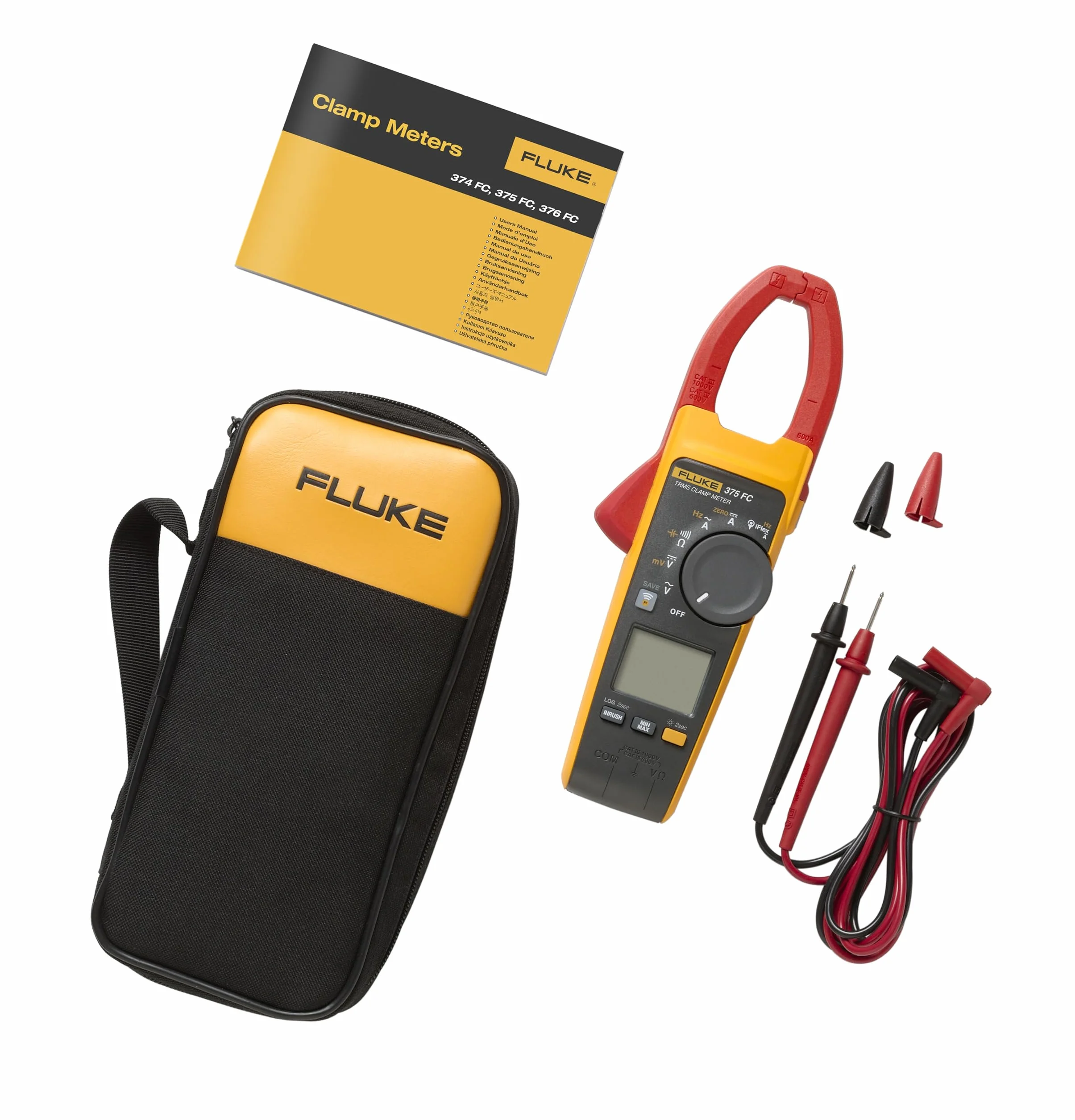 Fluke AC/DC TRMS Wireless szczypce prądowe 4695932 S