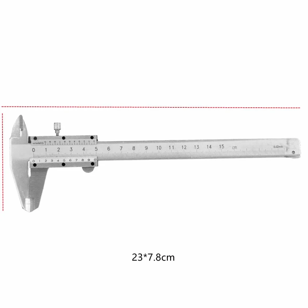 Nikou Suwmiarka – wysoka dokładność stal węglowa metal trwały zacisk mikrometr miernik narzędzie pomiarowe (0-150 mm)