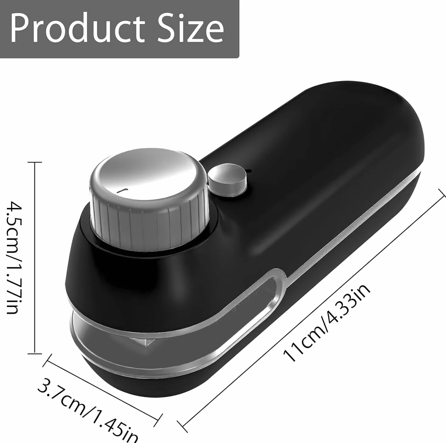 HENGBIRD Mini zgrzewarka do folii, ręczna, USB
