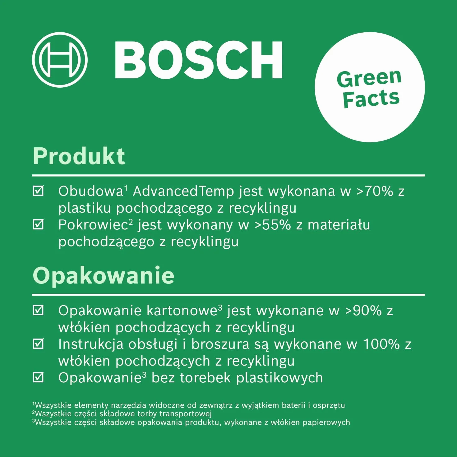 Bosch AdvancedTemp Termo-detektor –30°C–500°C z wykrywaniem pleśni LED