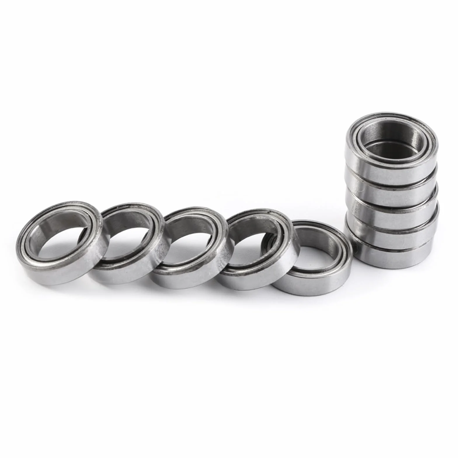 Łożysko Kulkowe 6700ZZ 10x15x4mm Metalowe Uszczelnione 10 Sztuk