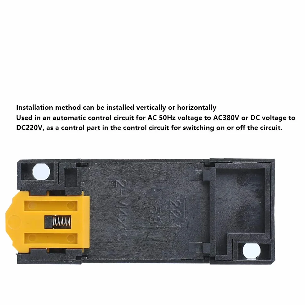 Przemysłowy przekaźnik mocy 14-pinowy DIN DC12V 24V AC110V 220V