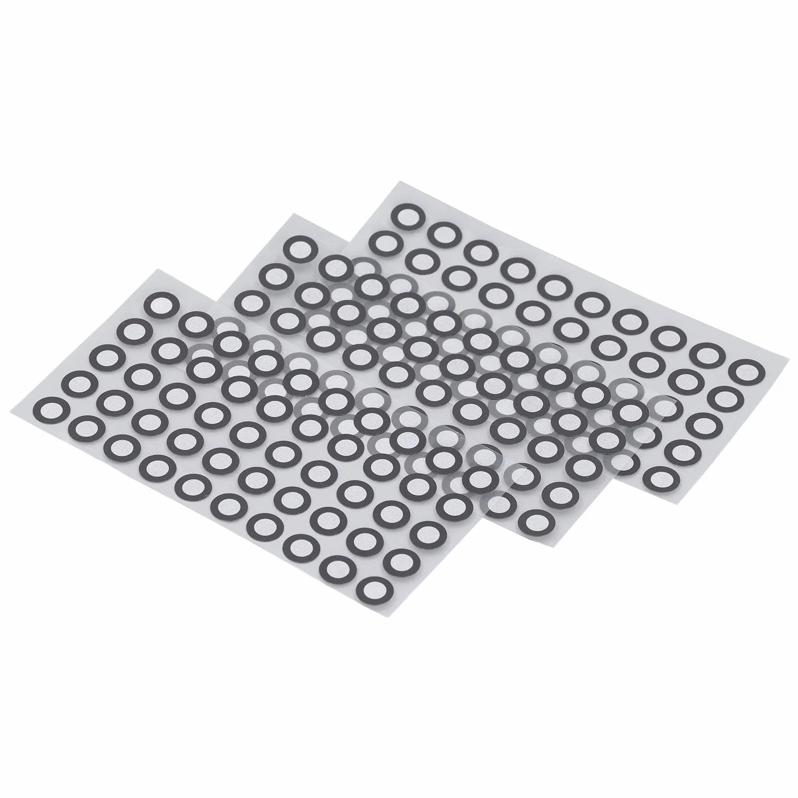 150 szt. 6,0 mm markery do skanowania 3D, punkty odniesienia 3D do skanowania 3D, cele pozycjonowania z czarnymi, odblaskowymi szklanymi mikrokulkami