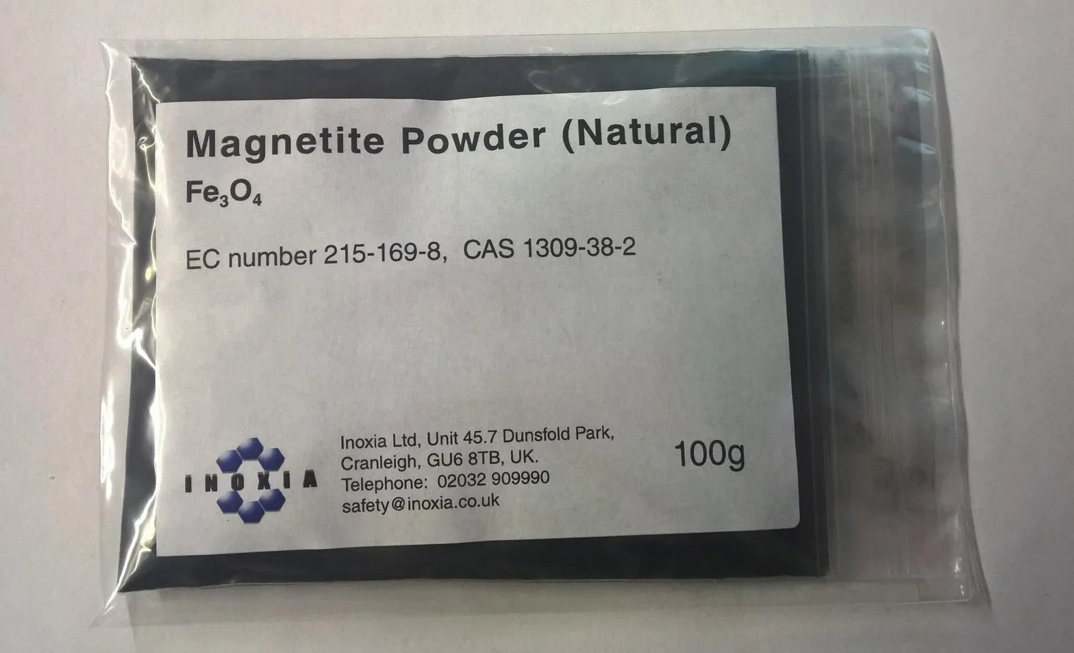 Naturalny proszek magnetytu Fe3O4 1 kg