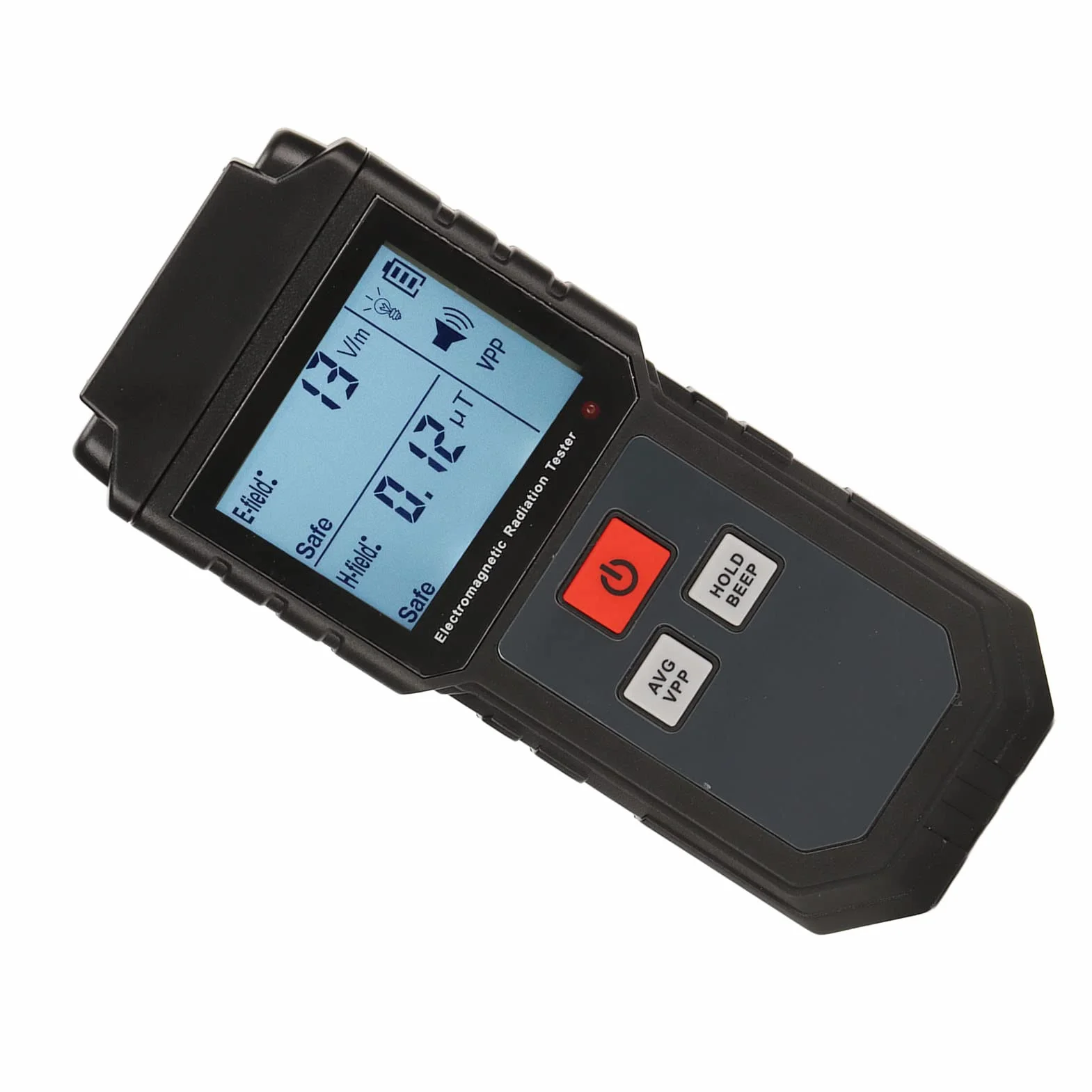 Miernik EMF, ręczny cyfrowy detektor promieniowania pola elektromagnetycznego, czytnik EMF LCD z detektorem EMF, świetny tester do domowych inspekcji EMF, biur, polowań na zewnątrz i duchów