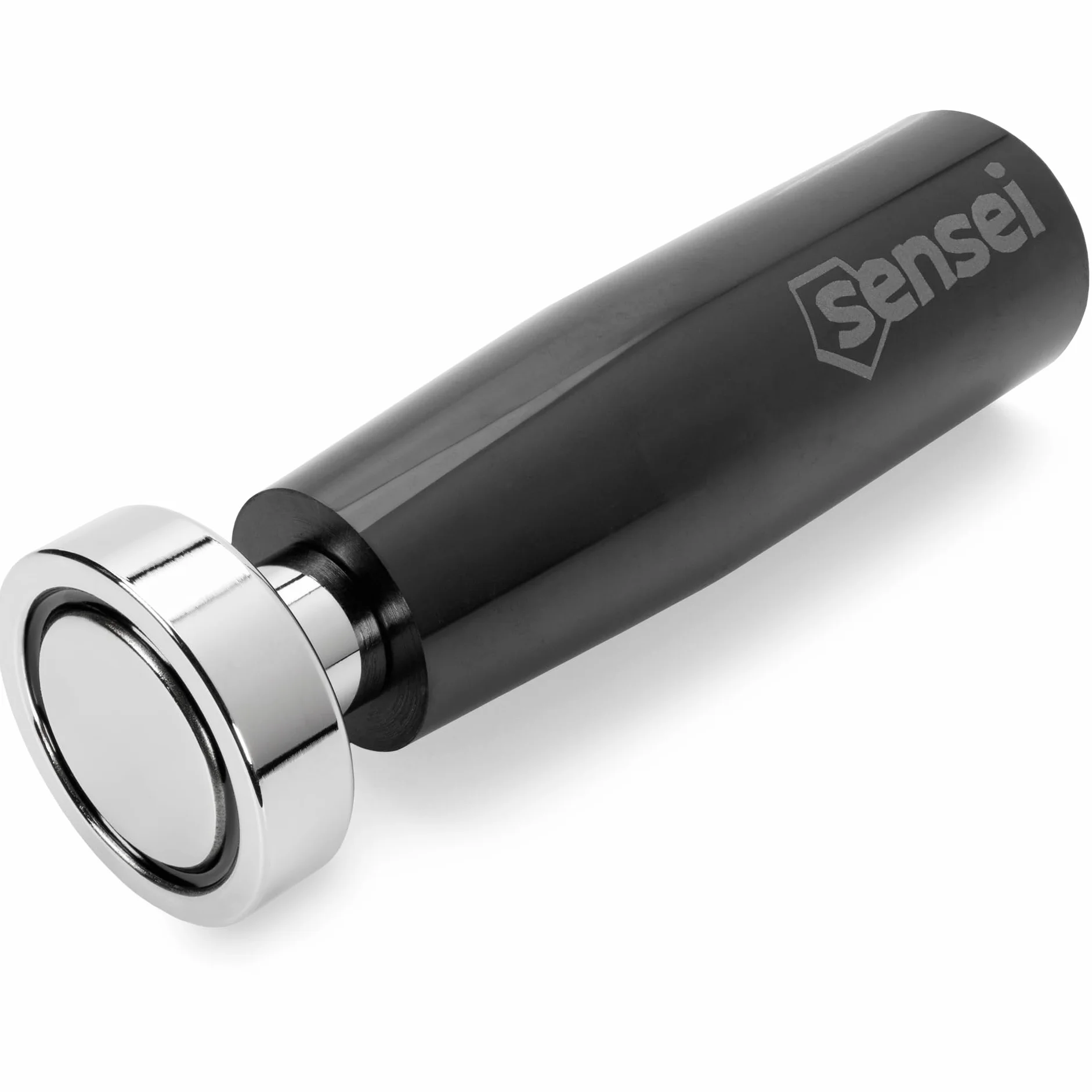 SENSEI® Magnes Neodymowy z Rączką – Ø 25 mm, Udźwig 25 kg, Magnes z Uchwytem na Gwint M8 do Skupu Złomu, Warsztatu i Przemysłu