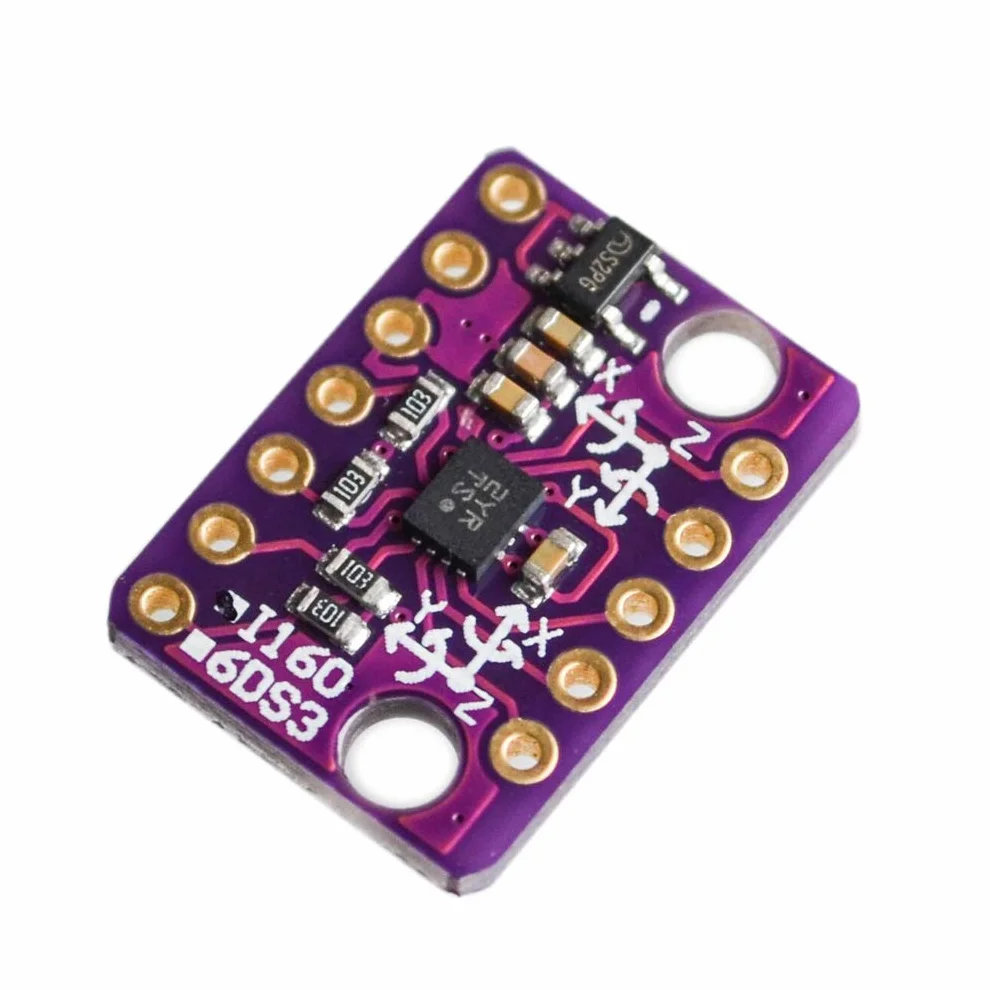 Hailege BMI160 6-osiowy czujnik akcelerometr żyroskop grawitacyjny PMU I2C SPI do Arduino DIY