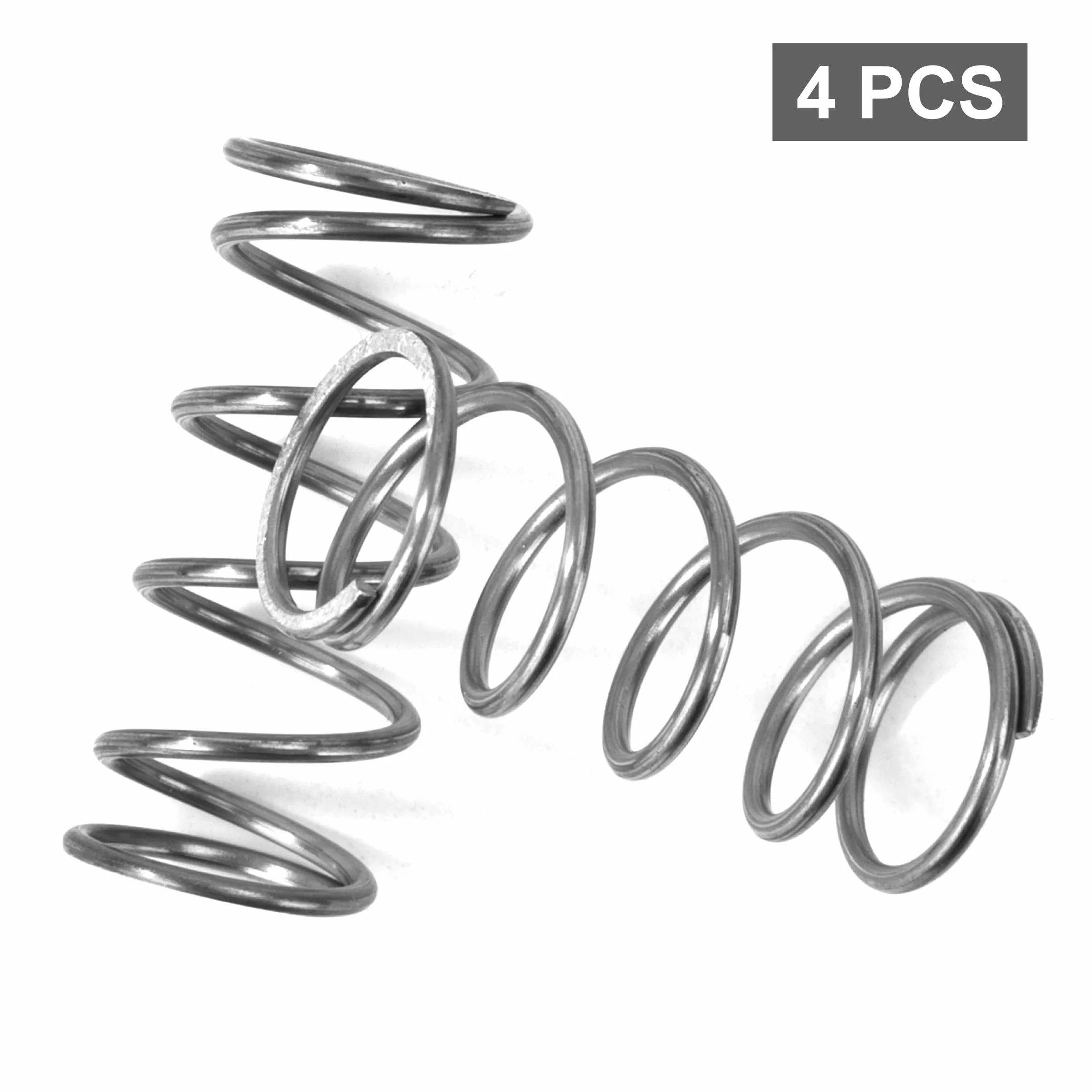 Sprężyny ściskające 35 mm ze stali nierdzewnej 304 średnica drutu 1,4 mm siła 3,67 kg 4 sztuki