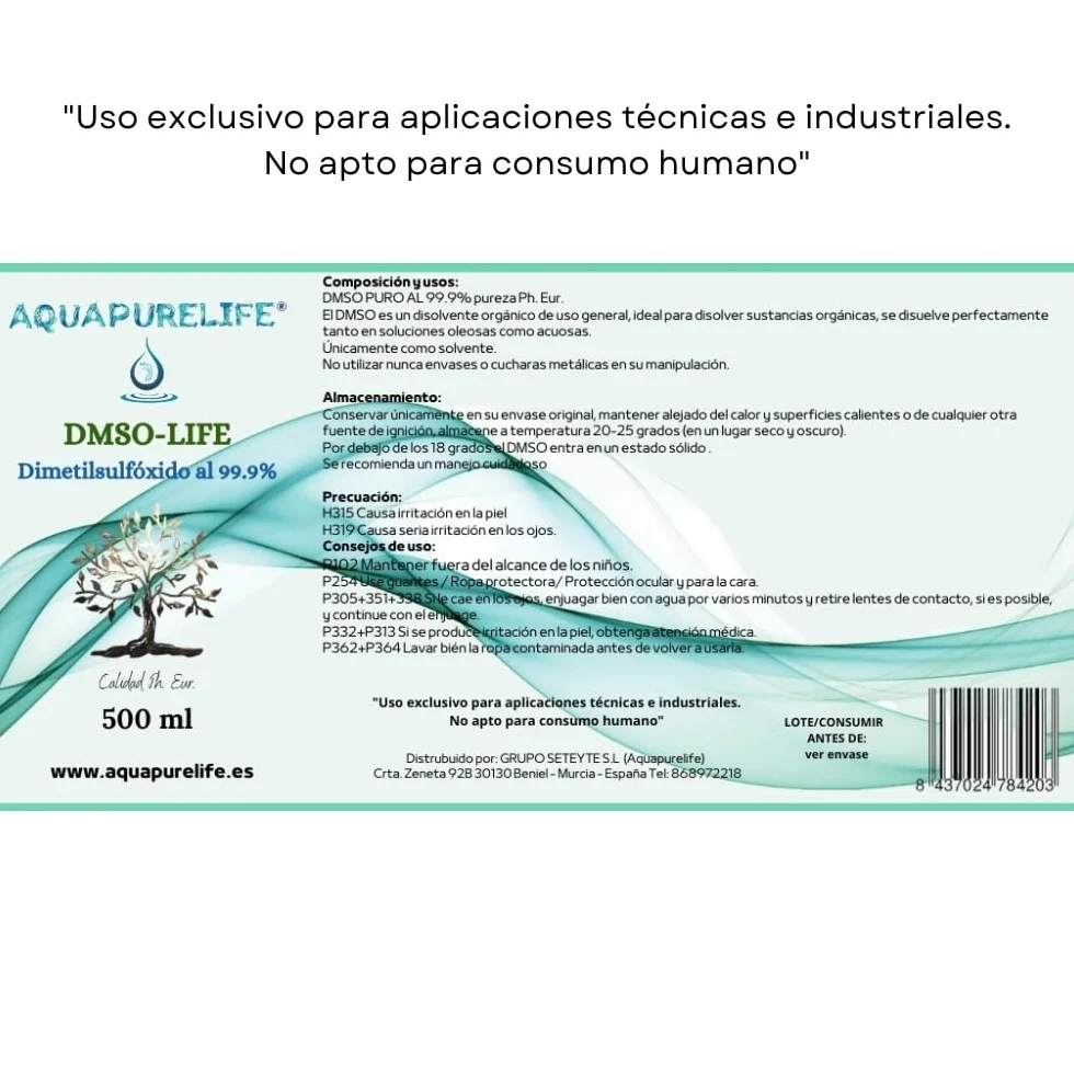DMSO 99,9% 500 ml